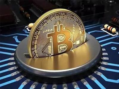 An overhead view of a bustling French mining farm, showcasing rows of high-tech rigs and the organized chaos of crypto operations